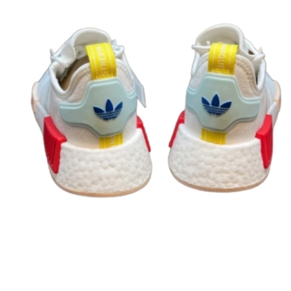 Adidas NMB R1 Womens Sneakers  Orginal White Rose Pink Teal  Limited Edition - Picture 7 of 12